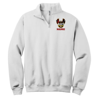 ACIT Golf - NuBlend ® 1/4 Zip Cadet Collar Sweatshirt Thumbnail